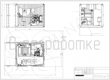 Контейнерный водоотливной комплекс КВК-60